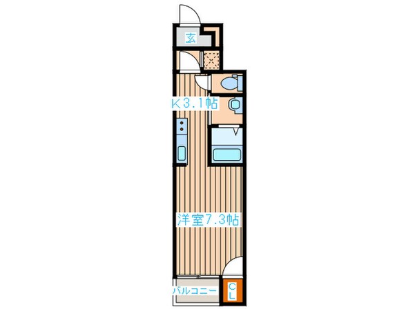 プランドール銀杏町の物件間取画像